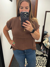 Load image into Gallery viewer, Folded Sleeve Top
