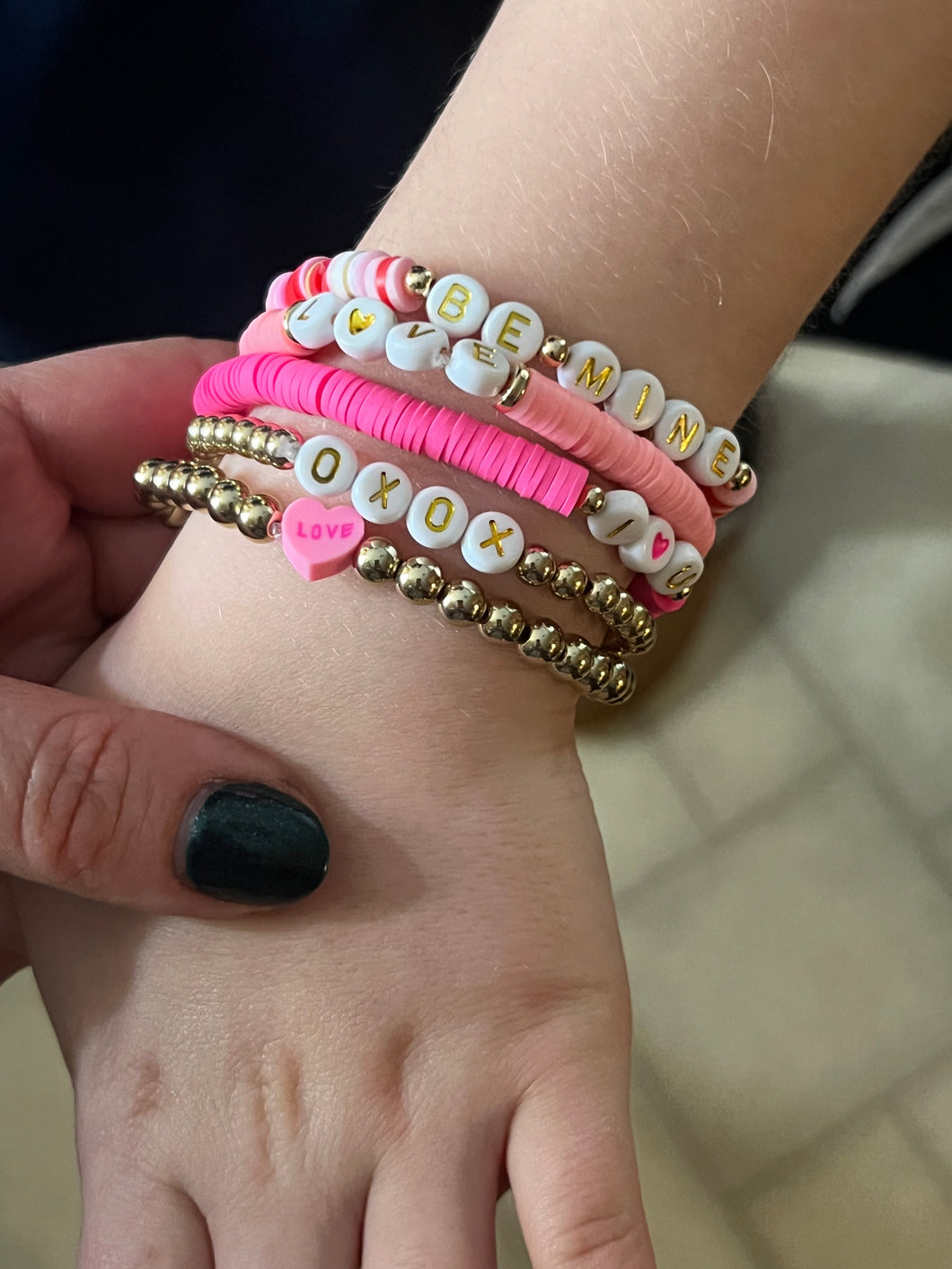 Kids Valentine’s Bracelets