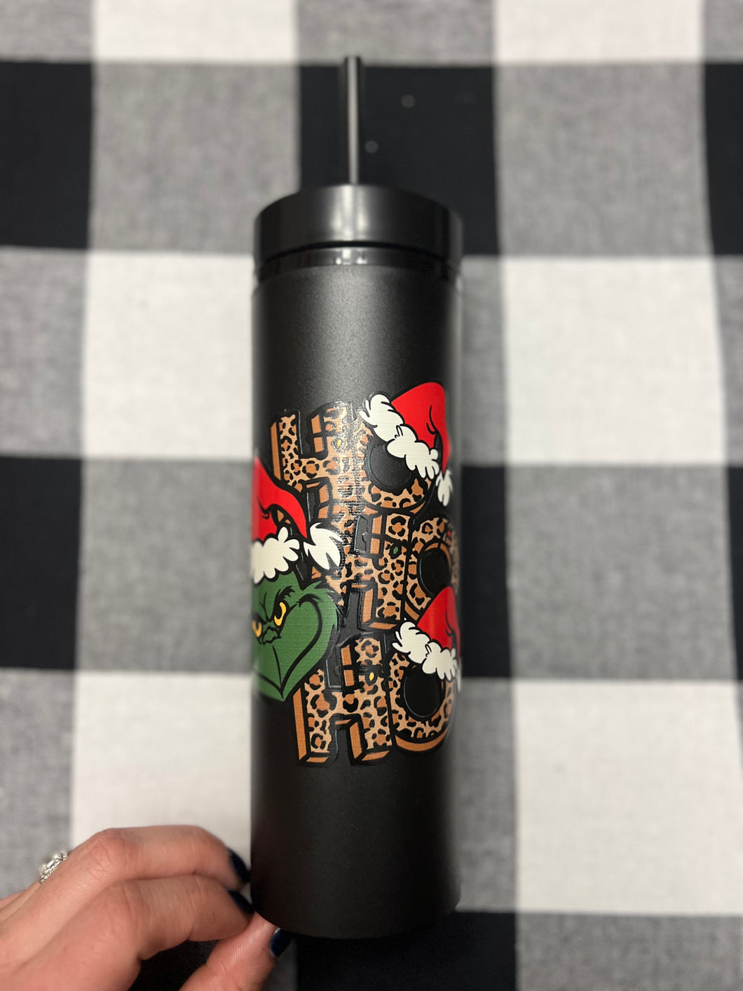 Grinch Leopard Cup