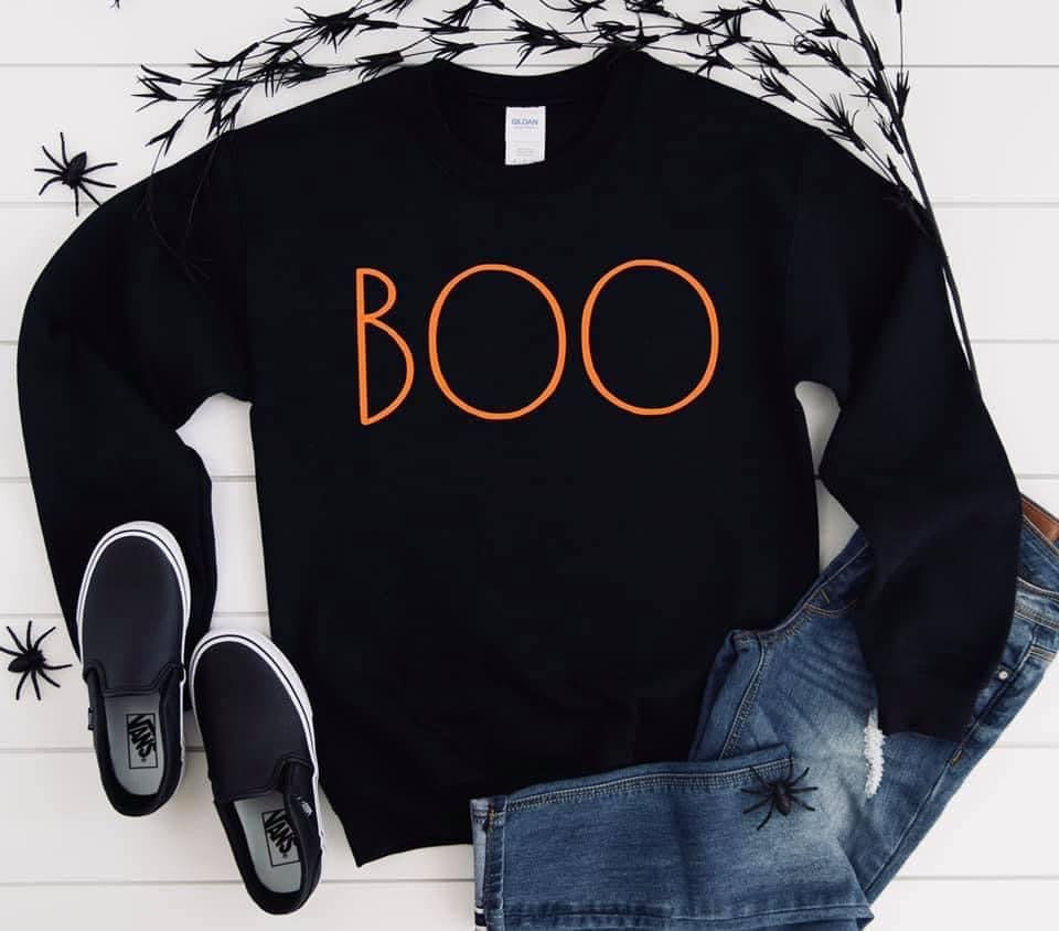 Boo Crewneck Sweatshirt