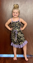 Load image into Gallery viewer, KIDS leopard romper
