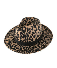 Load image into Gallery viewer, Leopard Panama Hat
