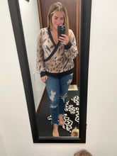 Load image into Gallery viewer, Animal Print Sweater Top
